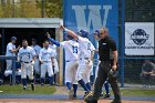 Baseball vs MIT  Wheaton College Baseball vs MIT during quarter final game of the NEWMAC Championship hosted by Wheaton. - (Photo by Keith Nordstrom) : Wheaton, baseball, NEWMAC